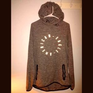 American Eagle AE Active Hoodie in Heather Gray